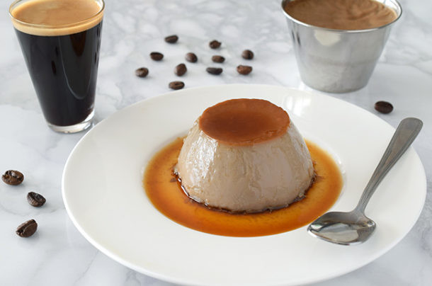Flan de café