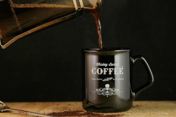 café envejecido en barricas