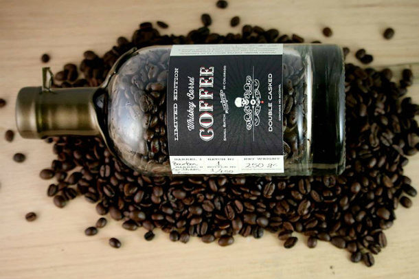 café envejecido en barricas