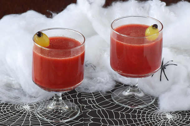 Batido sanguinoliento de halloween