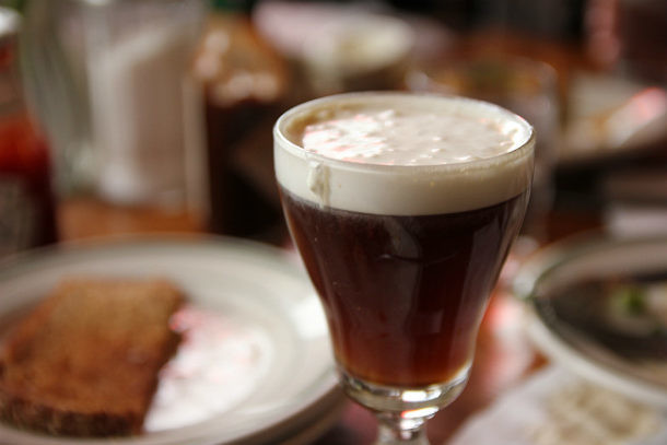 El origen del café irlandés