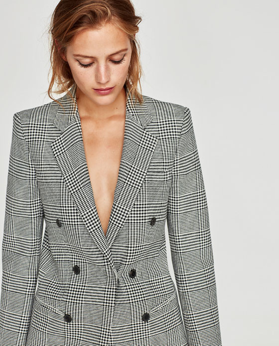 traje escote