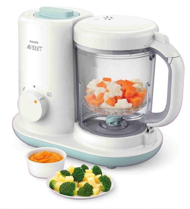 cocina vapor bebes
