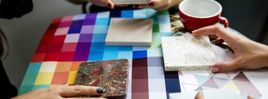 suelo terrazo tendencia decoración 2018