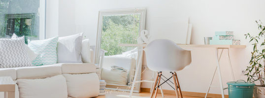 Decorar con un espejo
