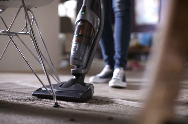 aspirador escoba para alfombras
