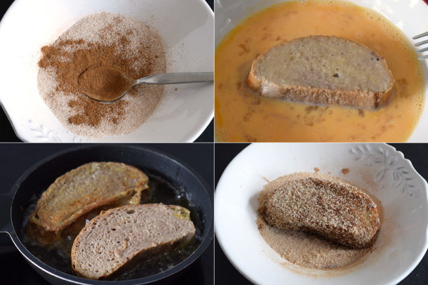 Torrijas de café