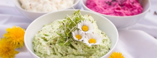 Hummus de colores