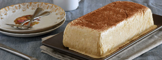 Receta de semifrío de café