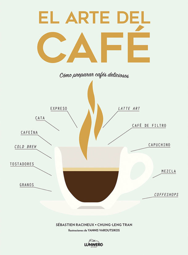 Libros sobre café. El arte del café