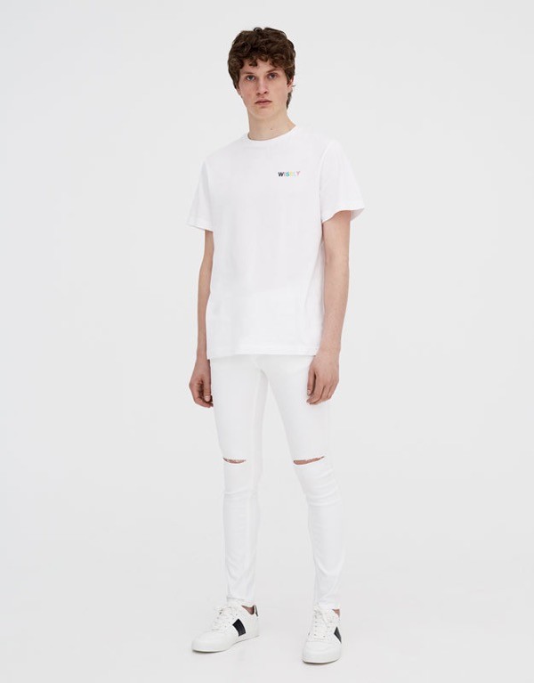 pantalon blanco