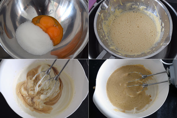 Receta de semifrío de café