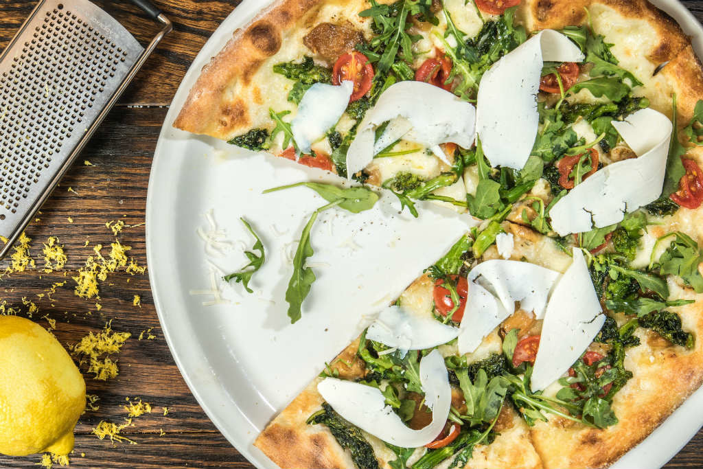 pizza de verano