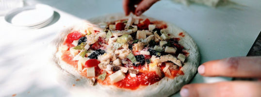 pizza de verano