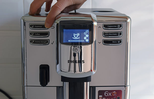 Cafetera Philips Latte Go!