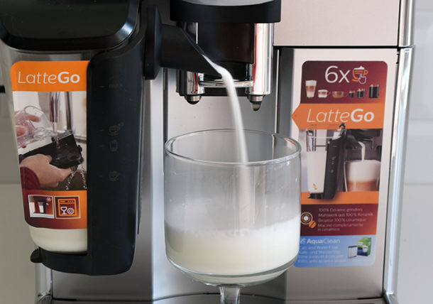 Cafetera Philips Latte Go!