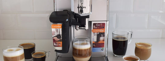 Cafetera Philips Latte Go!
