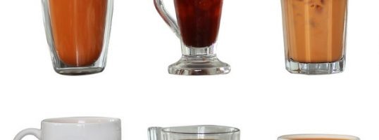 Guía de vasos y tazas para el café