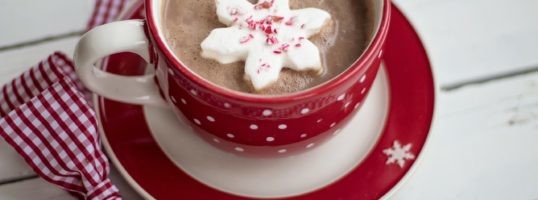 café en Navidad