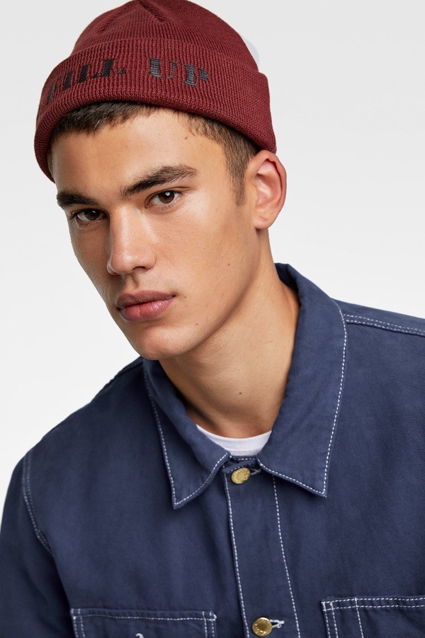 gorro zara