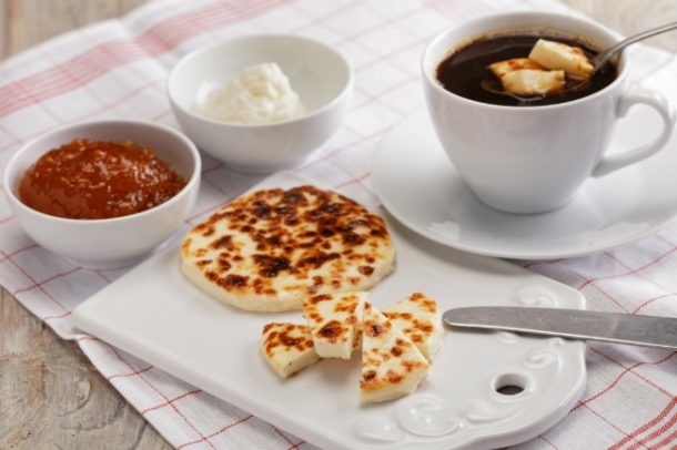 Kaffeost o café con queso