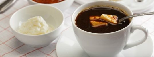 Kaffeost o café con queso