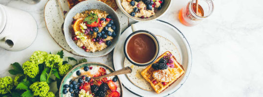 cafe y desayuno
