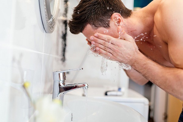 exfoliar afeitado