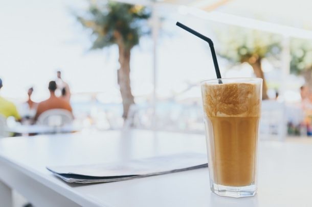 cafes de europa, cafe frappe