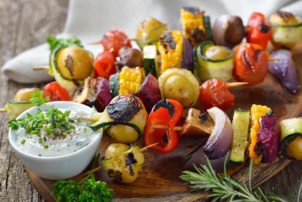 barbacoa vegetariana