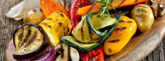 Barbacoa vegetariana