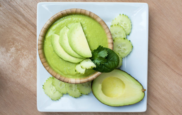 Gazpacho de aguacate