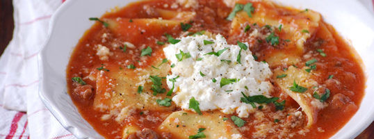 sopa pasta