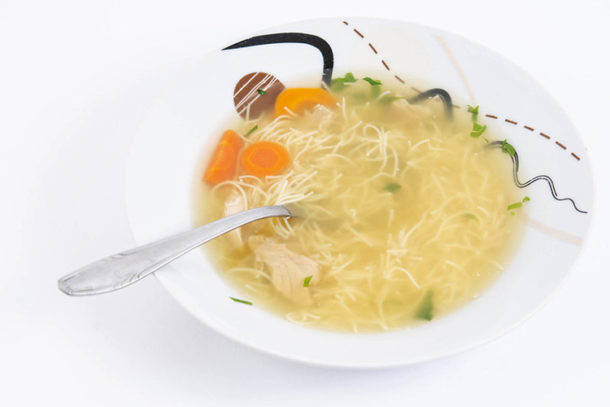 Sopa con pasta