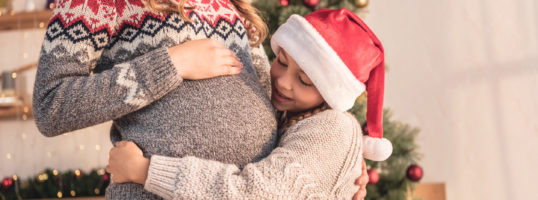 embarazada navidad