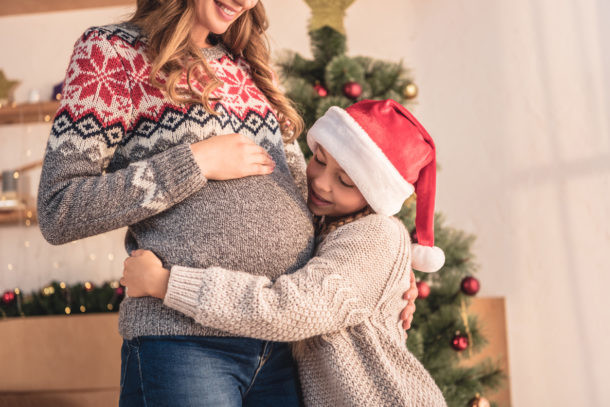 embarazada navidad