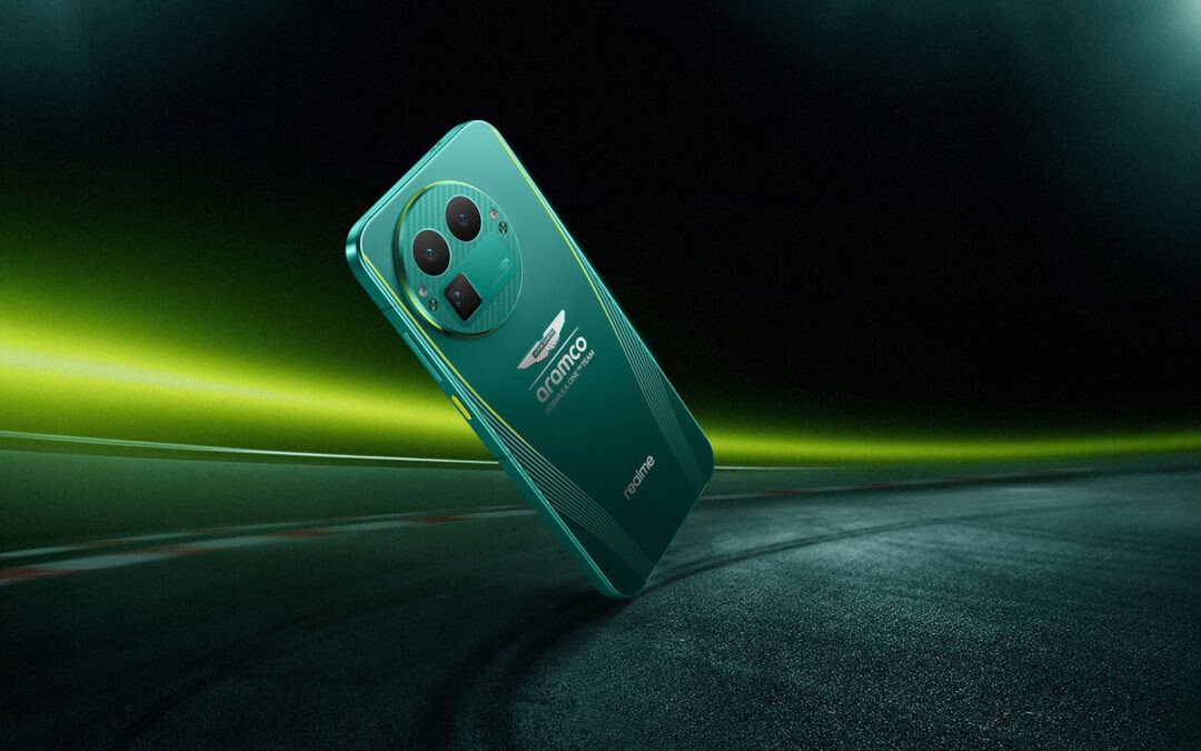Toda la adrenalina de la F1 en la palma de tu mano. realme y Aston Martin firman una Dream Edition del GT 8 Pro digna de un ‘race leader’