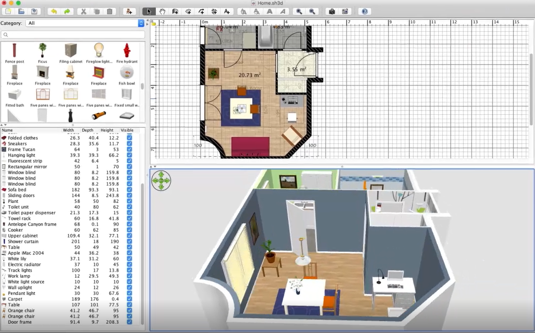 Sweet Home 3D