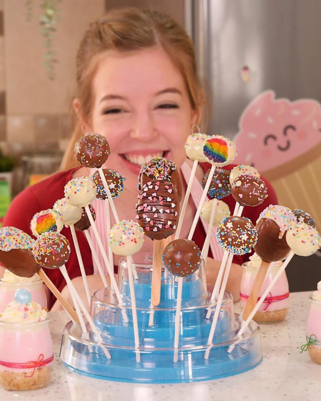 Fotografía de Cocina para Todos con cake pops